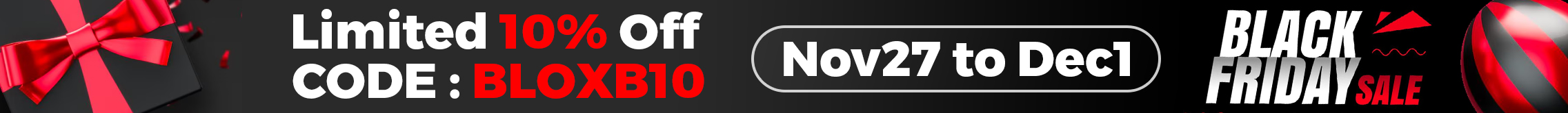 black friday sale 10% off