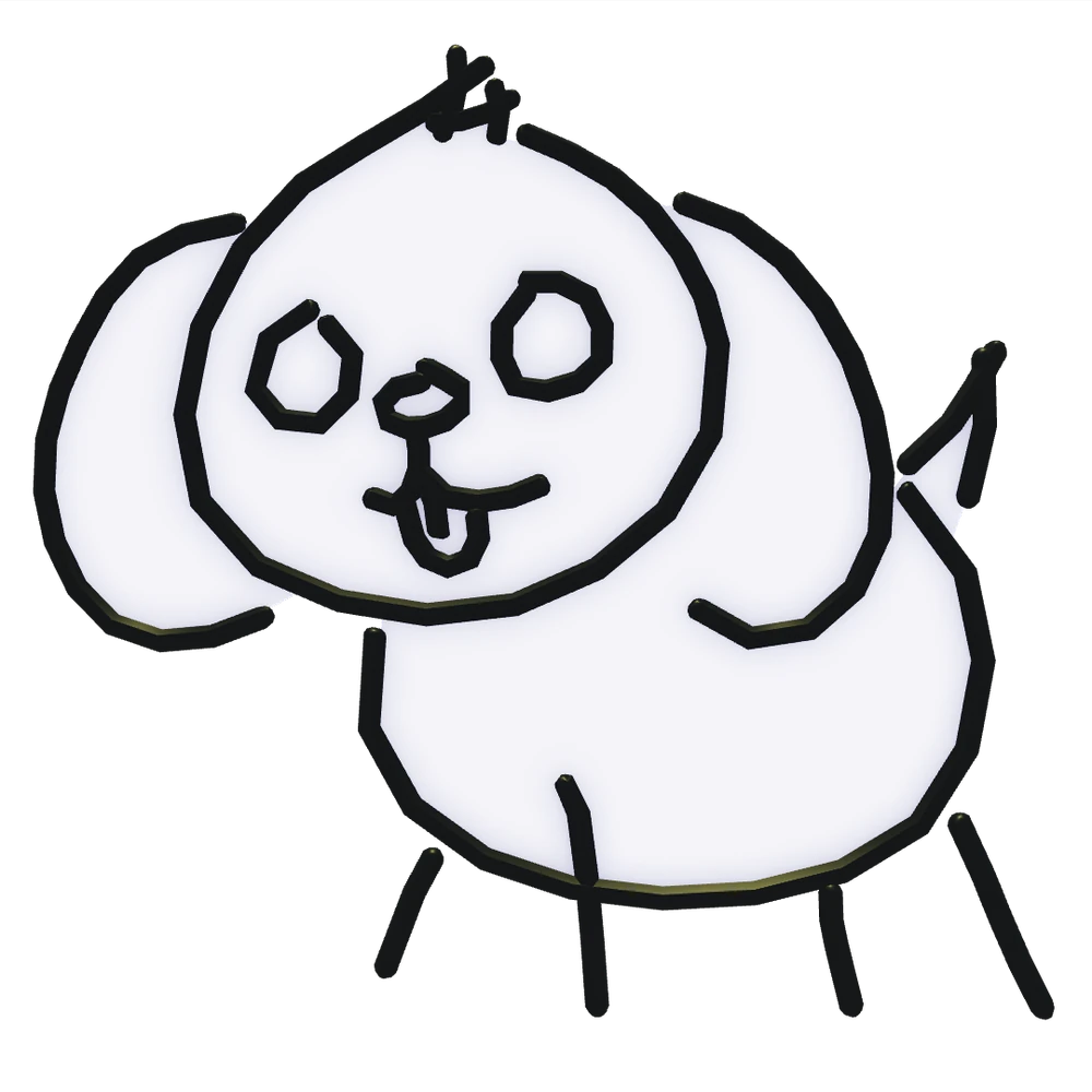 Adopt Me 2D Doggy