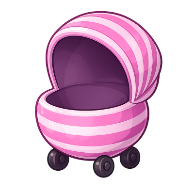 Adopt Me Easter Egg Stroller