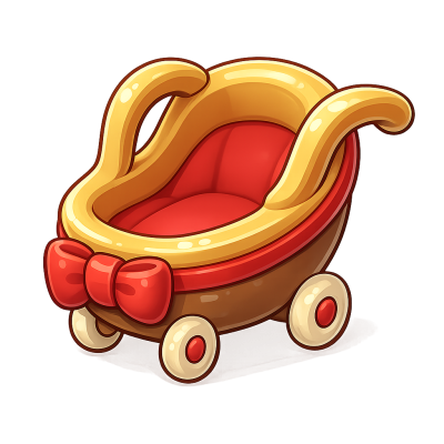 Adopt Me Egg Basket Stroller