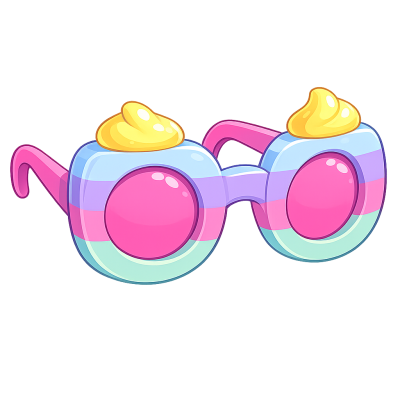 Adopt Me Egg Glasses