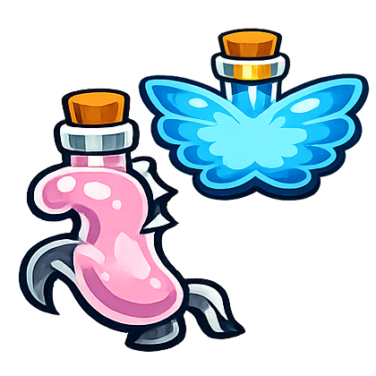 Adopt Me Pack 3 Ride Potion And 3 Fly Potion