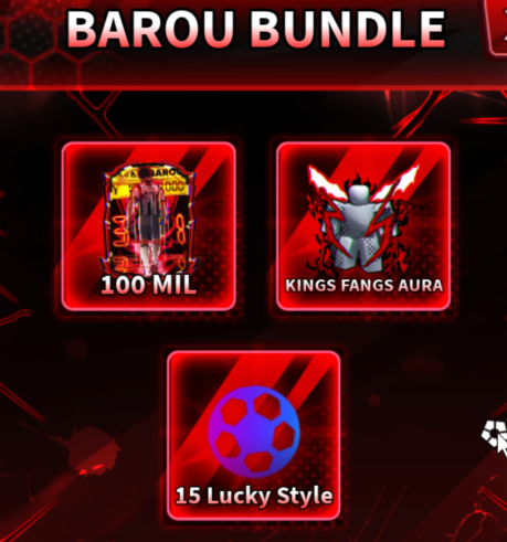 Blue Lock: Rivals Items Barou Bundle
