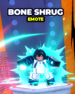 Blue Lock: Rivals Items Bone Shrug (Emote)