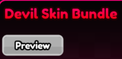Anime Vanguards Devil Skin Bundle