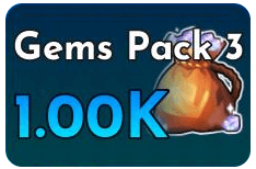 Arise Crossover Shop Gems Pack 3(1K)