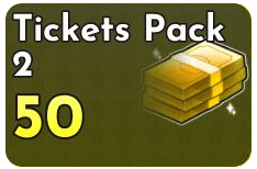 Arise Crossover Shop Tickets Pack 2(50)