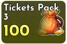 Arise Crossover Shop Tickets Pack 3(100)