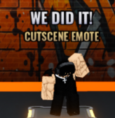 Basketball:Zero Shop WE DID IT Cutscene Emote