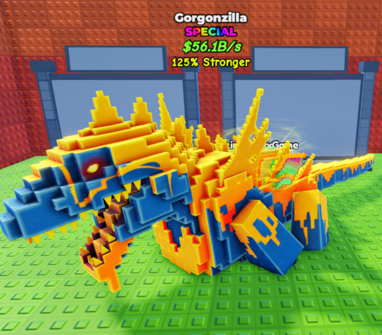 Be a Lucky Block Shop Gorgonzilla(130%Stronger)