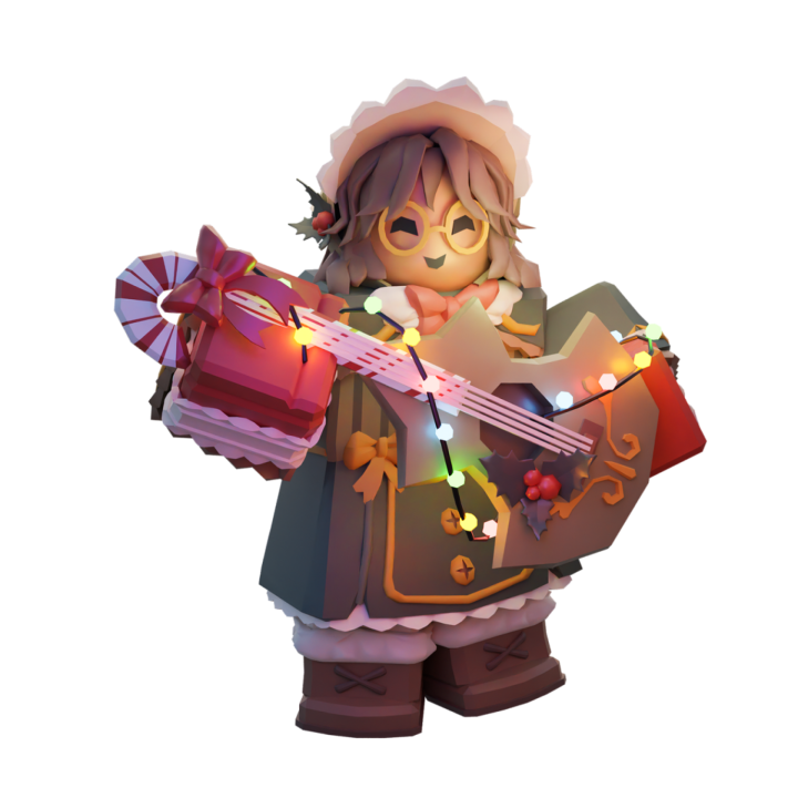 BedWars Holiday Cozy Melody（Melody Skin）