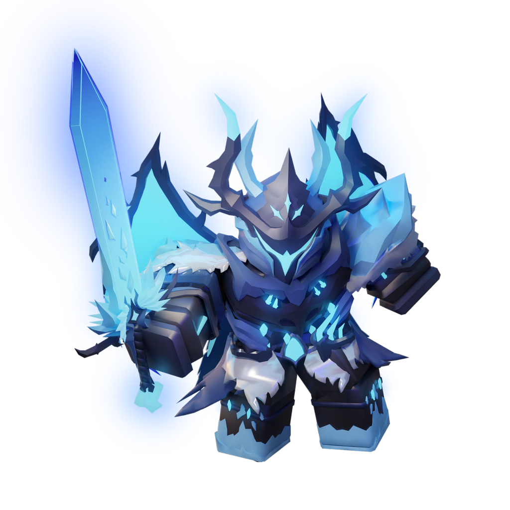 BedWars Winterforged Void Knight（Void Knight Skin）