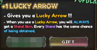 Bizarre Lineage Shop +1 Lucky Arrow