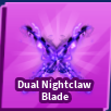 Blade Ball Dual Nightclaw Blade