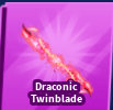 Blade Ball Draconic Twinblade