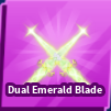 Blade Ball Dual Emerald Blade
