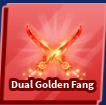 Blade Ball Dual Golden Fang