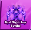 Blade Ball Dual Nightclaw Scythe