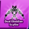Blade Ball Dual Obsidian Scythe
