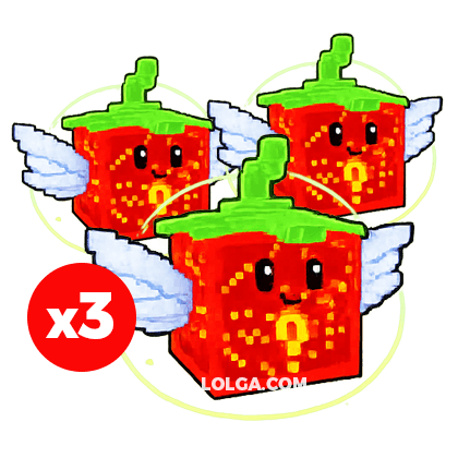 Be a Lucky Block Shop 3 Strawberry Lucky Block
