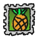 Bee Swarm Simulator Shop Pineapple Patch Stamp