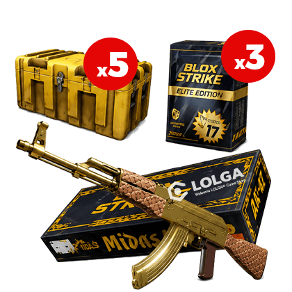 BloxStrike Shop Ultra Vault Pack(27000Credits+Free Bonus Item)