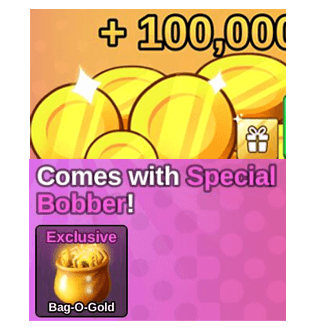 Fish It Shop +100000 Coins (come with special bobber)