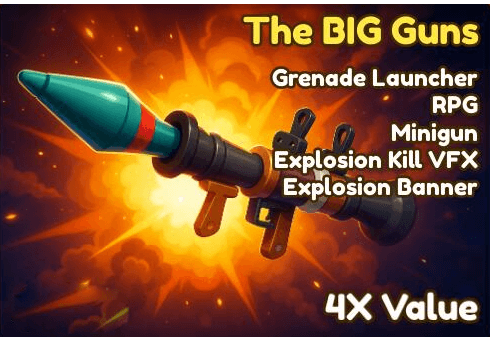 HyperShot Shop The Big Guns