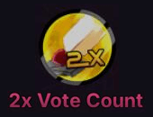 Ink Game Shop 2X Vote Count