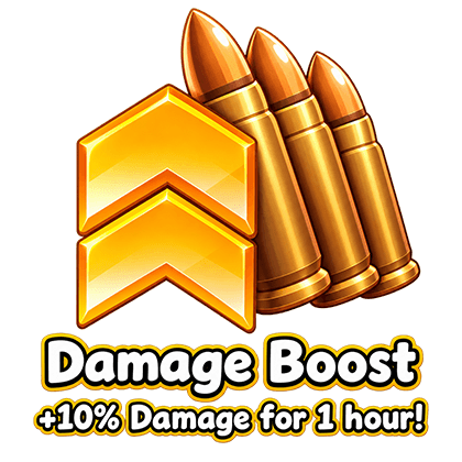 Retro Tower Defense Shop Damage Boost