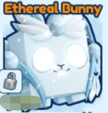 Bubble Gum Simulator Infinity Items Ethereal Bunny (Shiny Legendary)