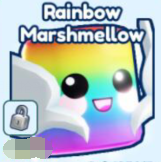 Bubble Gum Simulator Infinity Items Rainbow Marshmellow (Legendary)