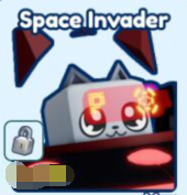 Bubble Gum Simulator Infinity Items Space Invader (Mythic)