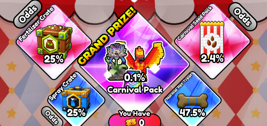 Build A Ring Farm Shop 1x Carnival Crate