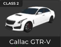 Car Dealership Tycoon Items Callac GTR-V