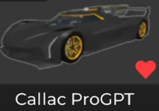 Car Dealership Tycoon Items Callac ProGPT