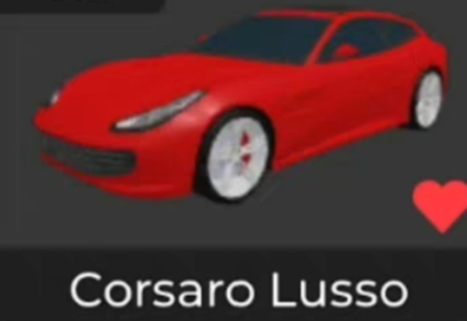 Car Dealership Tycoon Items Corsaro Lusso