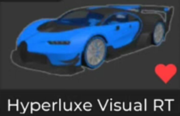 Car Dealership Tycoon Items Hyperluxe Visual RT