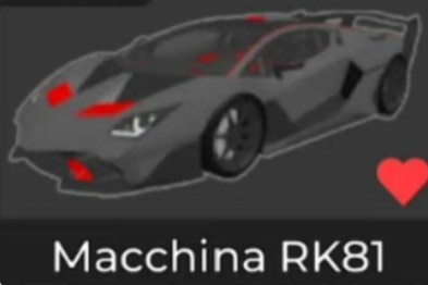 Car Dealership Tycoon Items Macchina RK81