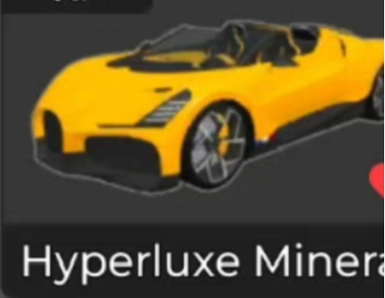 Car Dealership Tycoon Items Hyperluxe Mineral