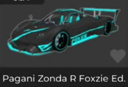 Car Dealership Tycoon Items Pagani Zonda R Foxzie Ed.