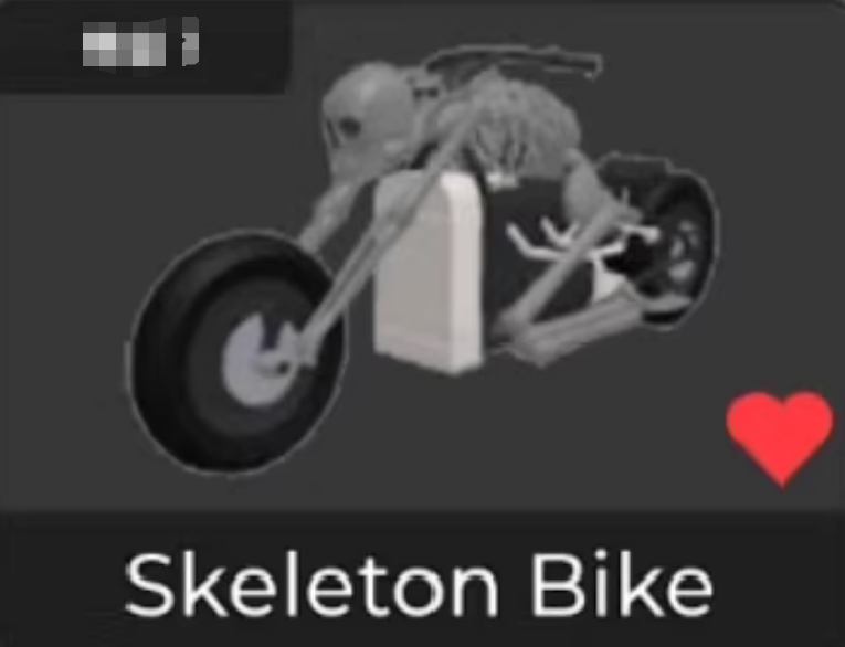 Car Dealership Tycoon Items Skeleton Bike