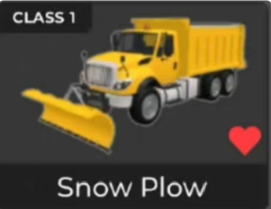 Car Dealership Tycoon Items Snow Plow