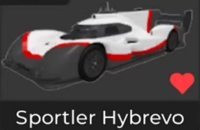 Car Dealership Tycoon Items Sportler Hybrevo