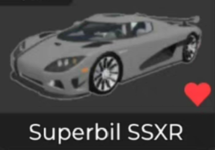 Car Dealership Tycoon Items Superbil SSXR