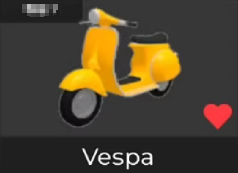 Car Dealership Tycoon Items Vespa