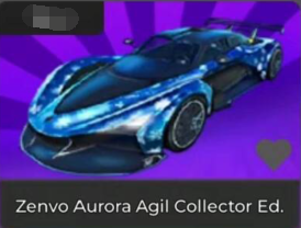 Car Dealership Tycoon Items Zenvo Aurora Agil Collector Ed.