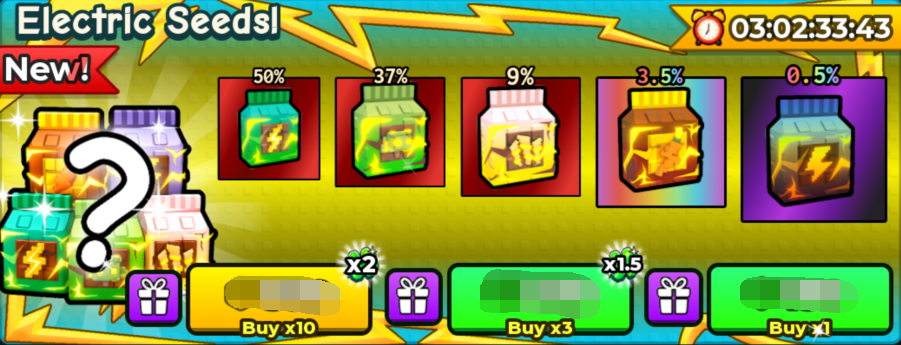 Catch And Tame Shop Electric Seed*1