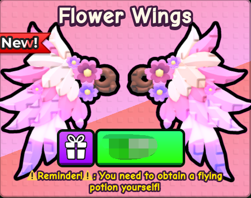 Catch And Tame Shop Flower Wings