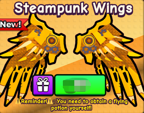 Catch And Tame Shop Steampunk Wings